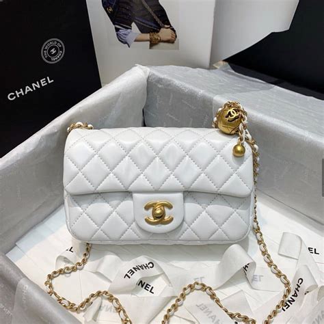 channel bag white|chanel official site bag.